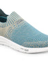 CAMP-SPINDA Blue Women's Slip-ons
